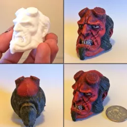 Hellboy Resculpted