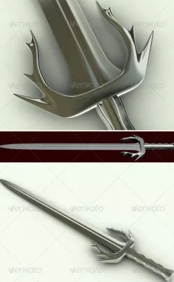 [HQ] Sword / 3Ds Max & 3DS