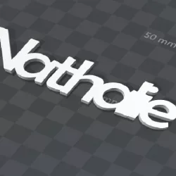 keychain customizable Nathalie