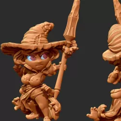Kingdom Death Flower witch Chibi
