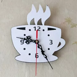 Kitchen clock "Coffee time"