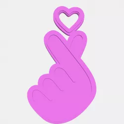KPOP LOVE hand Keychain BTS llavero