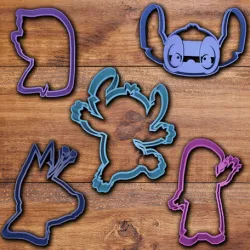 Lilo and Stitch cookie cutter set