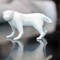 Low poly panther
