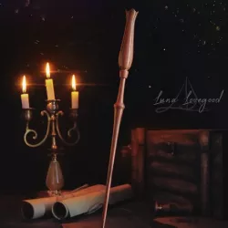 LUNA LOVEGOOD WAND - HARRY POTTER