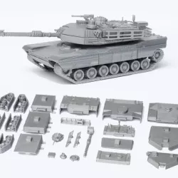 M1 Abrams Tank Detailed Model Kit