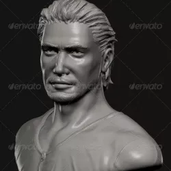 Male Celebrity Bust