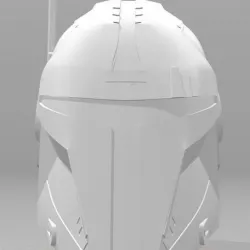 Mandalorian STALK Helmet 3D print model