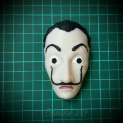 Mask of dali mask - the paper house