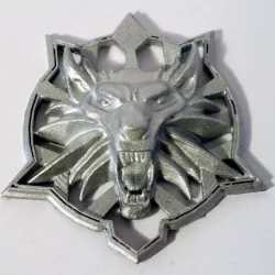 Medallion - Witcher Wolf - Last wish