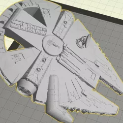 Millennium Falcon Penny Bottle Opener (5C)