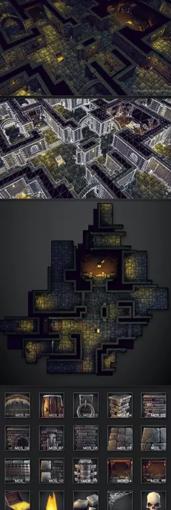 Modular Dungeon Set | All-in-One Package