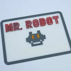 Mr Robot badge