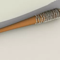 Negan's Bat Lucille from the Walking Dead