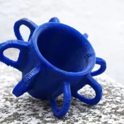 OctoCup | espresso coffee cup with eight handles