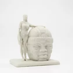 Olmec Diorama