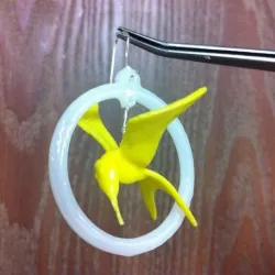 p Earring #3 Hunger Games Mockingjay