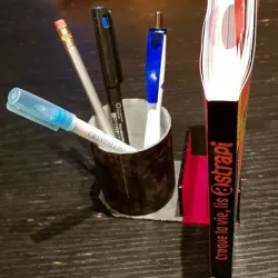 Pencil holders and documents