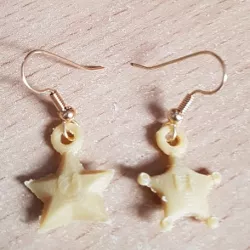 Pending Earring - Mario Star