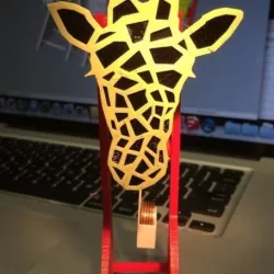 Pendulum Powered Giraffe In Motion