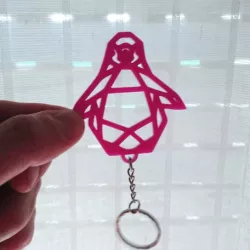 Penguin Keychain