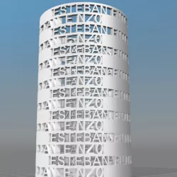 PERSONALIZABLE PENCIL HOLDER SOFIA ESTEBAN LILIAN ENZO