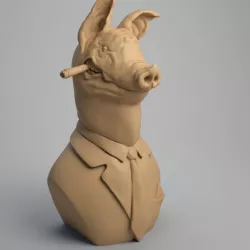 Pig Bust, The chief