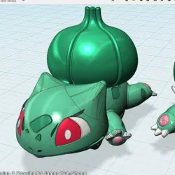 Pokémon - Bulbasaur pull back car toy