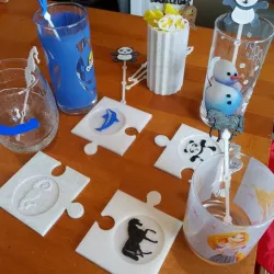 PUZZLE BELOW ANIMAL GLASSES