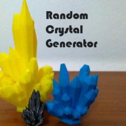 quick random crystal generator blender 3D Models | Page 1 | STLFinder