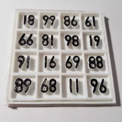 REVERSIBLE MAGIC SQUARE
