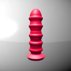 Ribbed Dildo