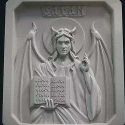 Satan Relief and Pendant