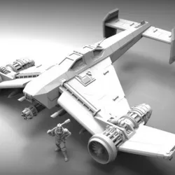 SCI-FI STUKA BOMBER
