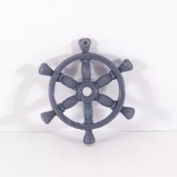Ship Wheel Pendant