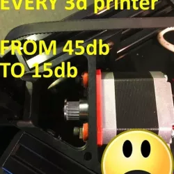 Silent Mod for EVERY 3d Printer !MUST HAVE! (nema damper)