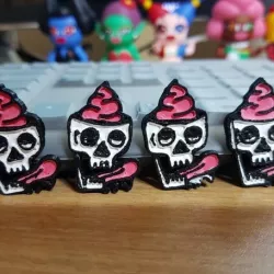 Skull badge