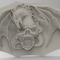 skull dragon