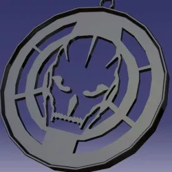 Skull Keychain