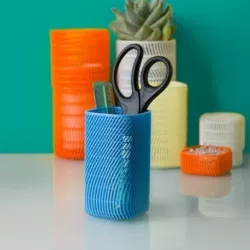 Square Pencil Cup (Tall)