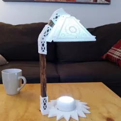 Steampunk Accent Lamp