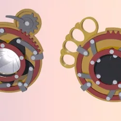 Steampunk Iris flashlight