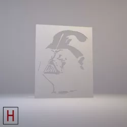 Stencil – Star Wars – Darth Vader