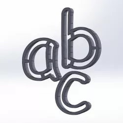 TAKE PIECE LETTER SMALL