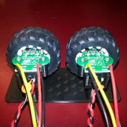 Test mount for Pololu Quadrature Encoder