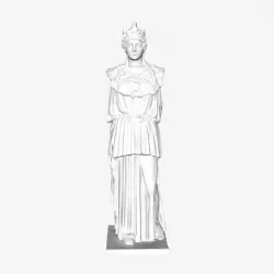 The Athena Parthenos at The Louvre, Paris