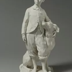 The Prince Imperial with his Dog Nero