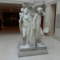 The Solitude of the Soul by Lorado Taft at AIC