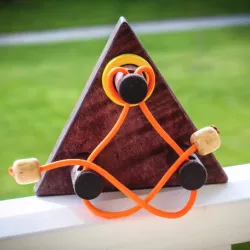 Three Post Rope Puzzle