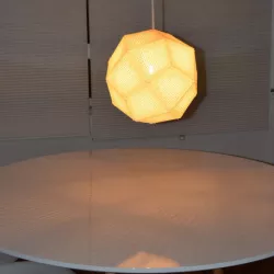Tom Dixon's Etch Shade inspired Lamp
